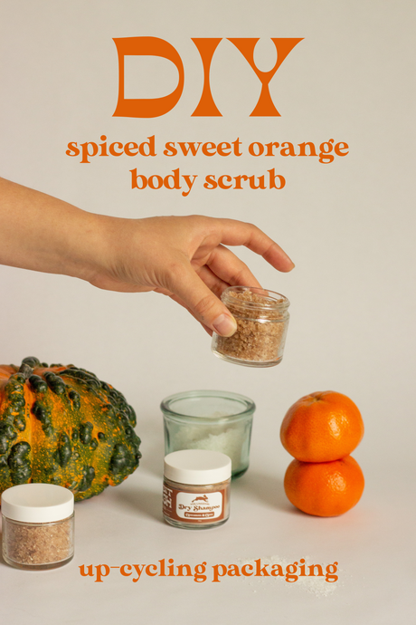 DIY Spiced Sweet Orange Body Scrub