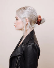 Load image into Gallery viewer, Brown Velvet Scrunchie