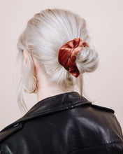 Load image into Gallery viewer, Brown Velvet Scrunchie