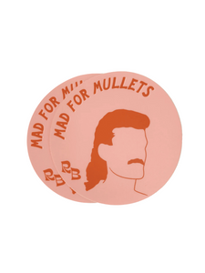 Mad for Mullets Sticker