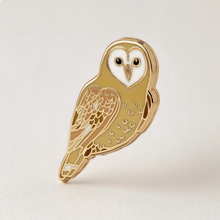 Load image into Gallery viewer, Barn Owl Enamel Pin