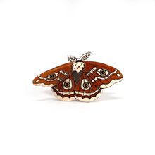 Load image into Gallery viewer, Moth Hair Clip
