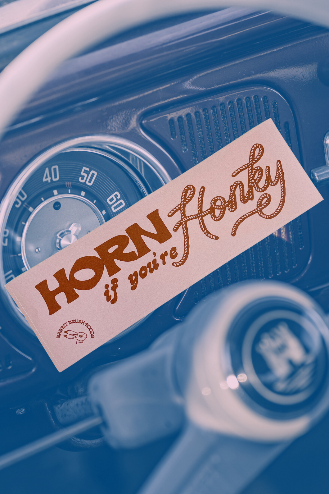 Horn if You're Honky Bumper Sticker