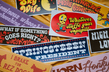 Load image into Gallery viewer, Whatever Stuffs Your Sopapilla Bumper Sticker
