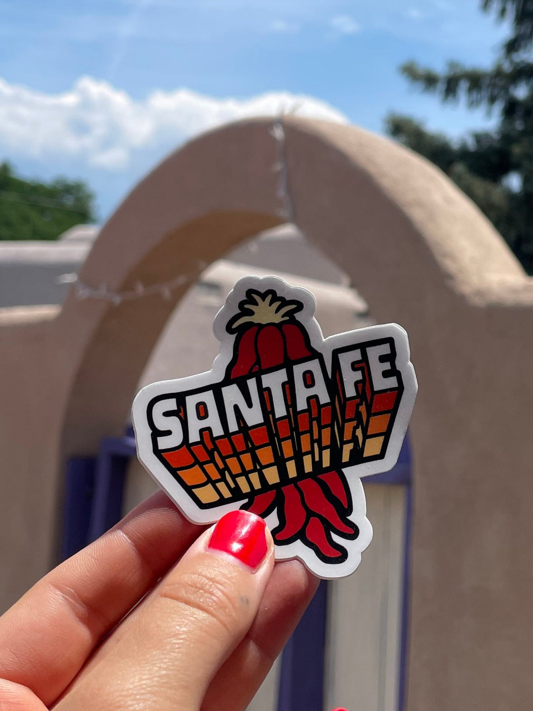 Santa Fe Sticker