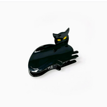 Load image into Gallery viewer, Black Cat Hair Claw
