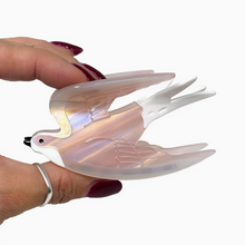 Load image into Gallery viewer, Pink Bird Hair Claw
