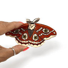 Load image into Gallery viewer, Moth Hair Clip
