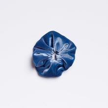 Load image into Gallery viewer, Blue Dream Velvet Scrunchie

