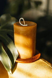 Medium Pillar Beeswax Candle